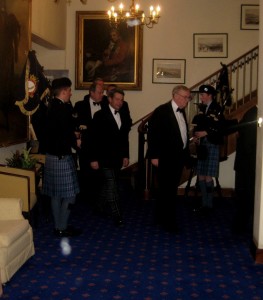 Pipers at The Army and Navy Club