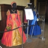 Orange Silk Masquerade Gown