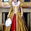 Gold Silk Gown