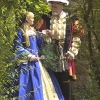 Henry and Queen in Garden