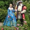 Henry VIII and Lady in Gardens