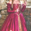 Rose Silk French Wedding Gown