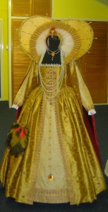 Elizabeth I Gown at Durham Guild