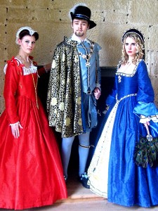 Period Costumes at Belsay Hall