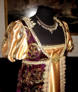 Empress Josephine Dress Detail