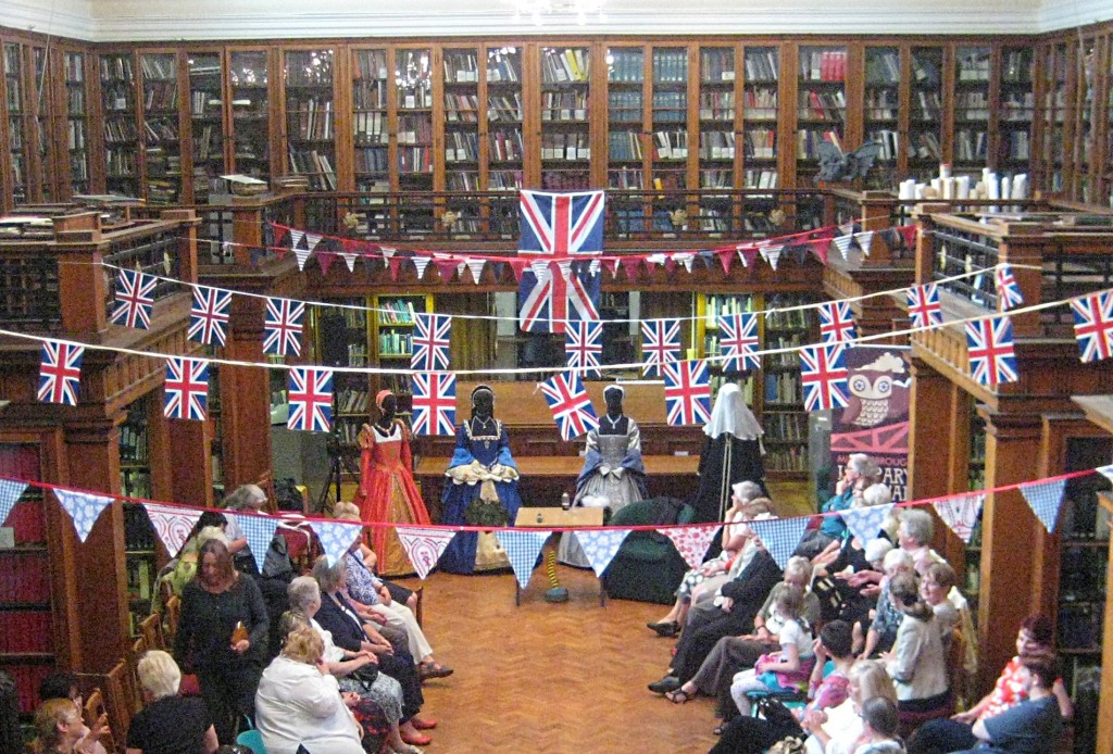 Talk at Middlesbrough Library Julia Renaissance Costumes