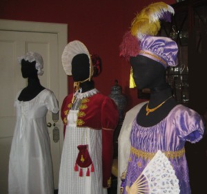 Regency Costume Display
