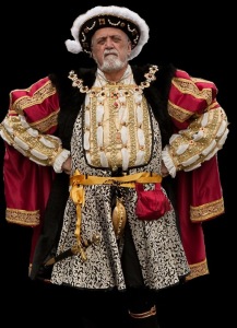 Mick as King Henry VIII