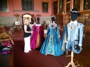 Costume Display at Raby Castle