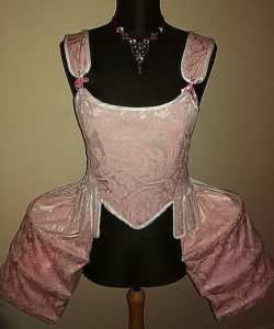 18th century Corset and Side Panniers